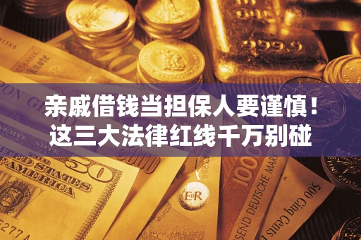 北京亲戚借钱当担保人要谨慎！这三大法律红线千万别碰