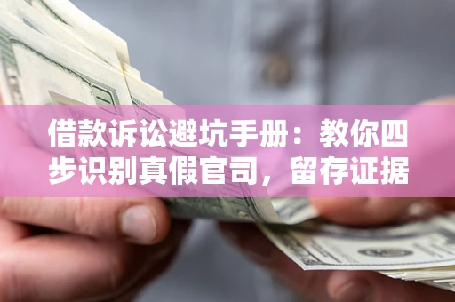 北京借款诉讼避坑手册：教你四步识别真假官司，留存证据不踩雷