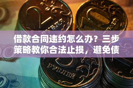 北京借款合同违约怎么办？三步策略教你合法止损，避免债务危机升级